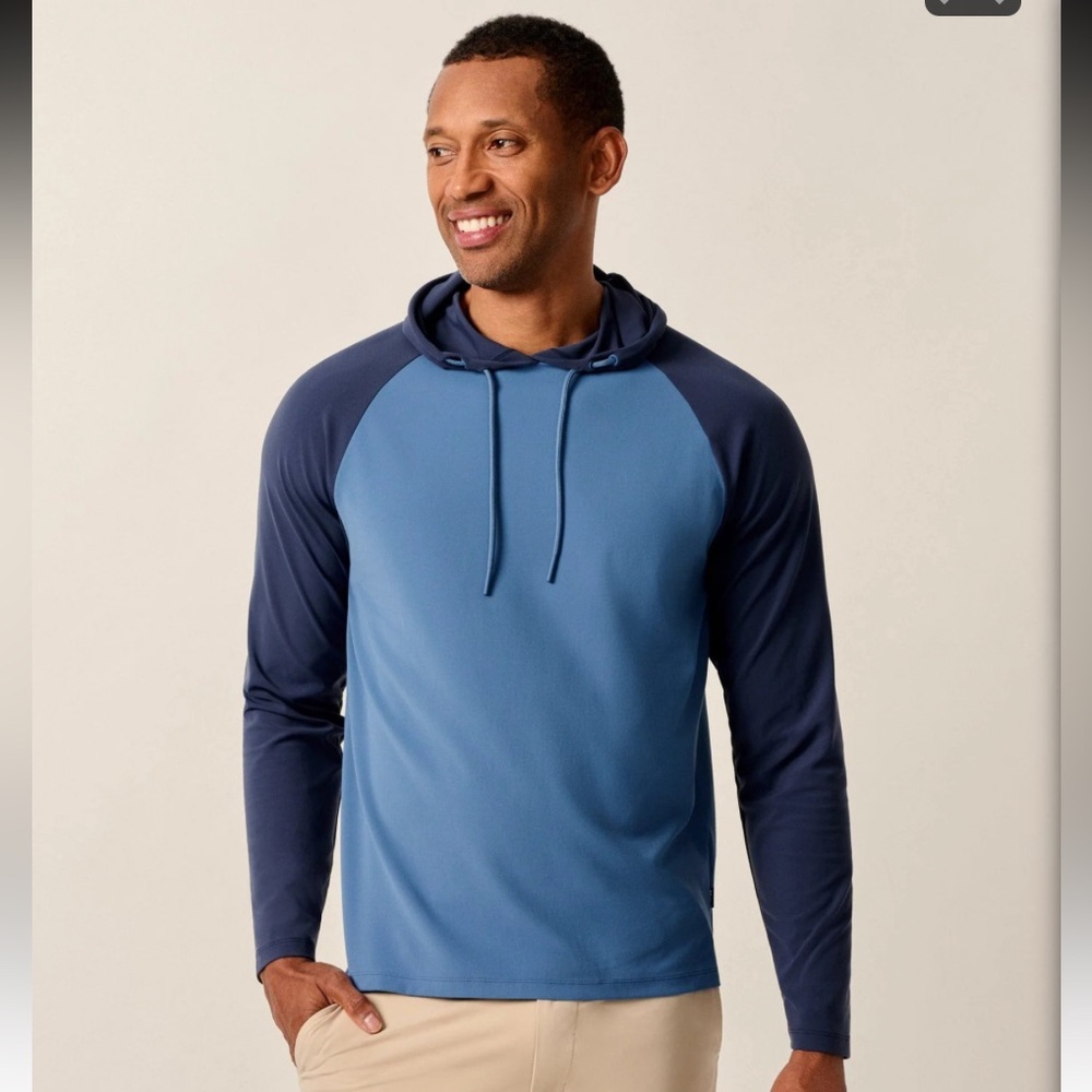 Johnnie O Mens Penns Performance Long Sleeve Shirt XXL Pullover Hoodie New